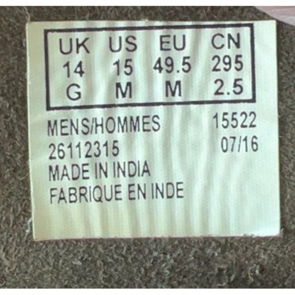 Clarks Bushacre Chukka Boot‎ Black Men's Size: 15 - Picture 6 of 9